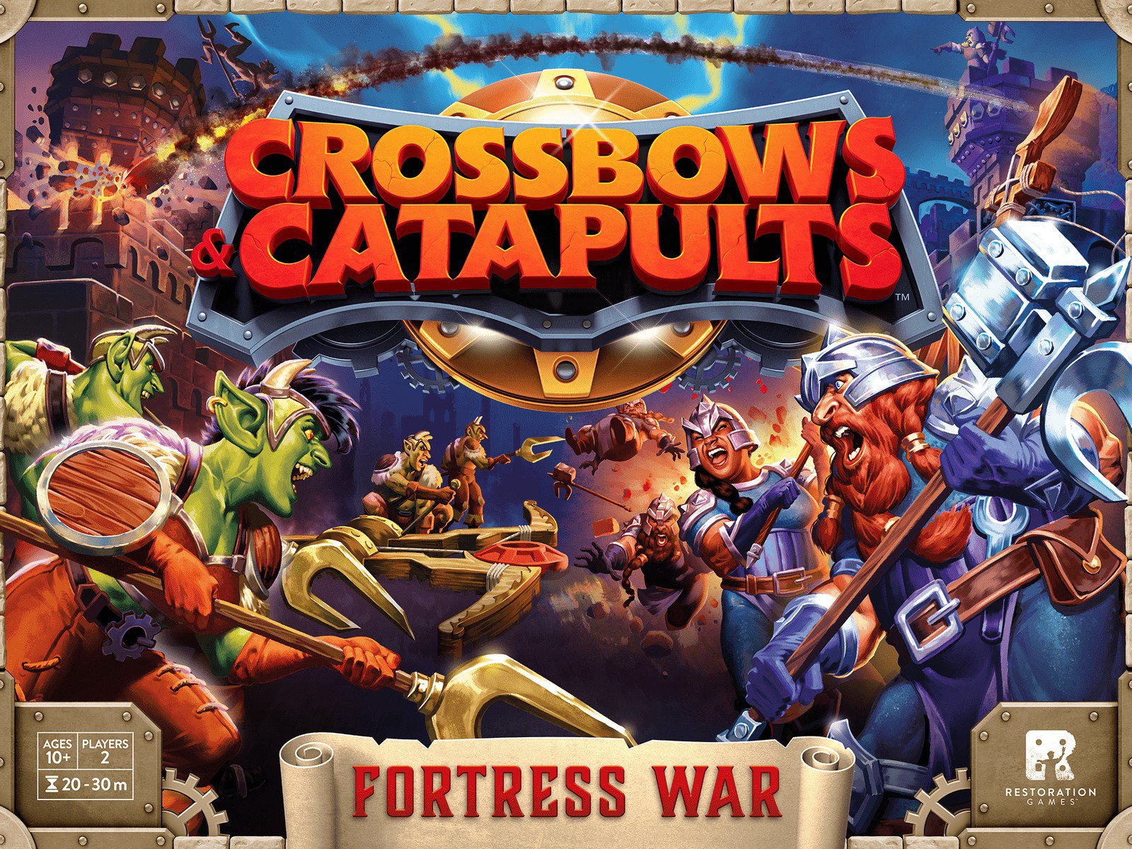Crossbows and Catapults box art